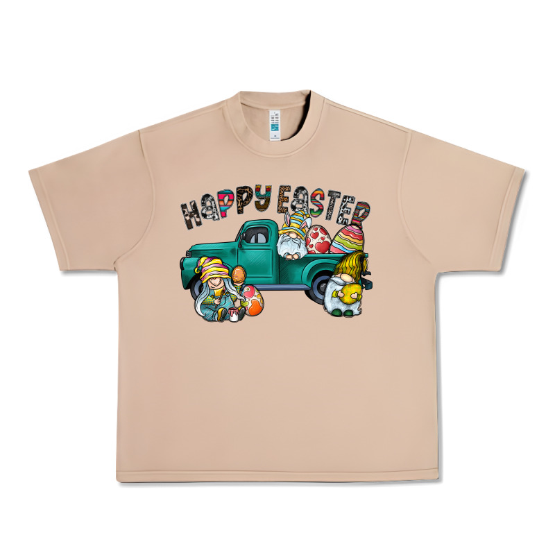 Happy Easter Truck Urban Heavy Tee by CowhideDigitalArt | Teevron