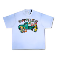 Grape Ice Happy Easter truck Urban Heavy Tee - CowhideDigitalArt