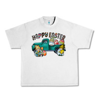 Lunar Rock Happy Easter truck Urban Heavy Tee - CowhideDigitalArt