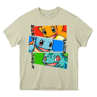 Mossy kanto starters Heavy Core Tee - artisFamous