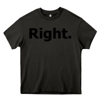 Asphalt right Heavy Core Tee - artisFamous