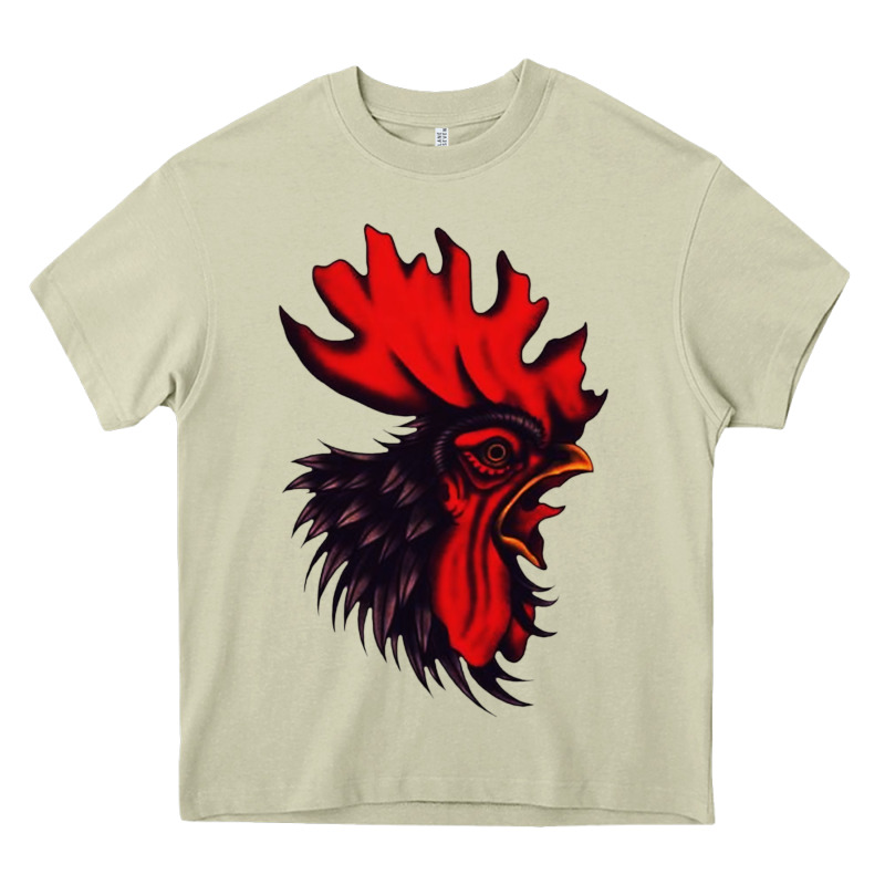 Rooster Heavy Core Tee by artisFamous | Teevron
