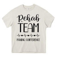 Cream physical therapy making a difference Heavy Core Tee - artisFamous