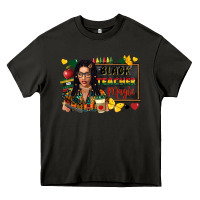 Asphalt Juneteenth black teacher magic Heavy Core Tee - FaDigitalArtStudio