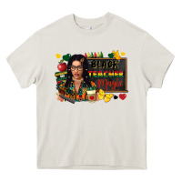 Cream Juneteenth black teacher magic Heavy Core Tee - FaDigitalArtStudio
