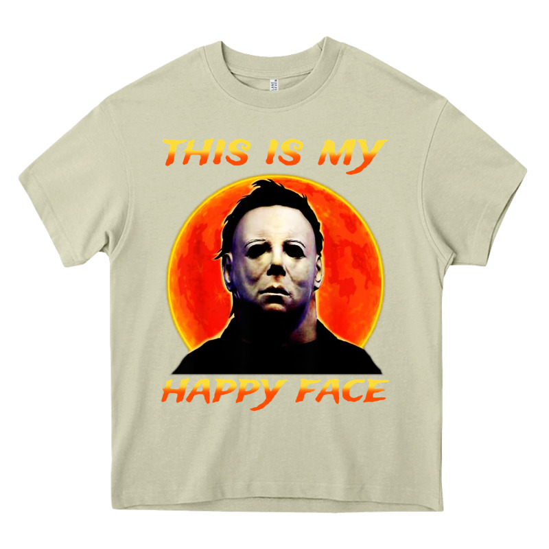 This Is My Happy Face Heavy Core Tee by artisFamous | Teevron