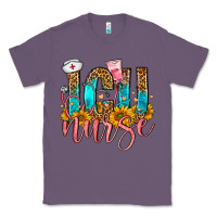 Lavender Western ICU Intensive Care Unit Nurse Classic Tee - FaDigitalArtStudio