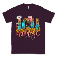 Plum Western ICU Intensive Care Unit Nurse Classic Tee - FaDigitalArtStudio