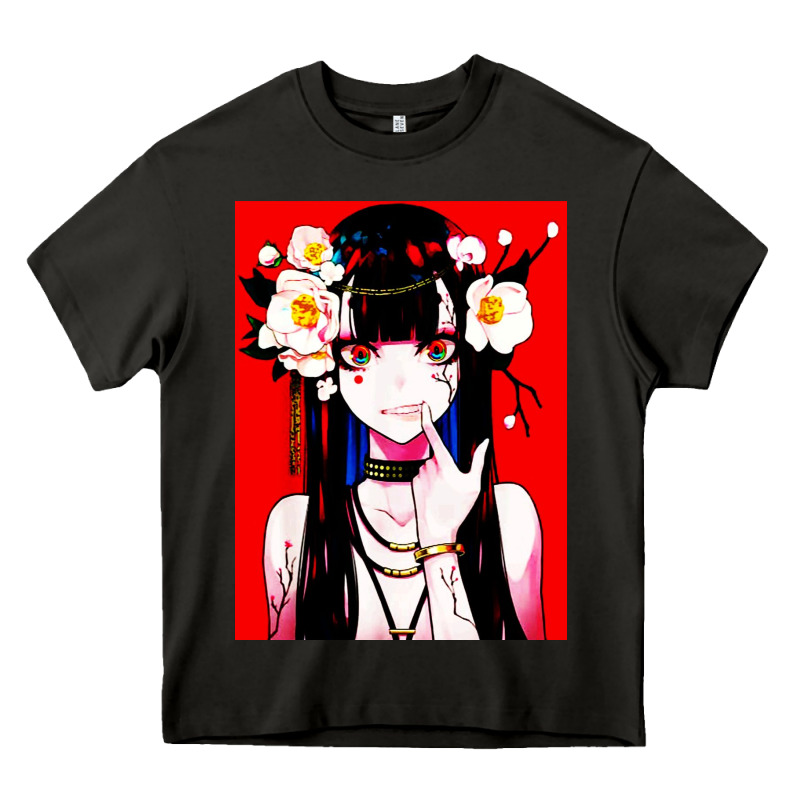 Anime Girl Japanese Heavy Core Tee by artisFamous | Teevron