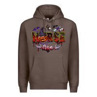 Coffee halloween nurse life Premium Hoodie - BarkalooDesign