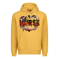 Mustard halloween nurse life Premium Hoodie - BarkalooDesign