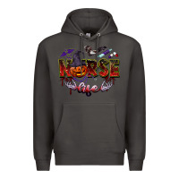 Smoke halloween nurse life Premium Hoodie - BarkalooDesign