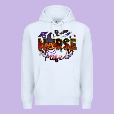 Halloween Nurse Life Premium Hoodie Designed By Barkaloodesign