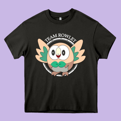 Team Rowlet Classic Heavy Core Tee Designed By Artisfamous