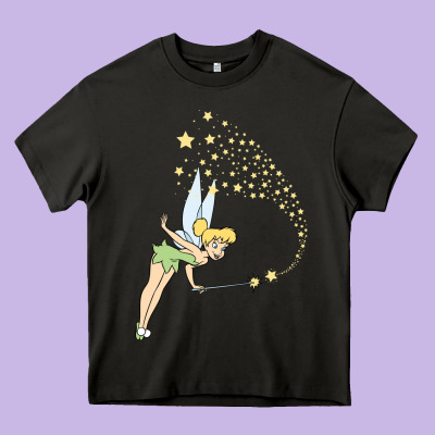 Tinkerbell Magic Heavy Core Tee Designed By Artisfamous