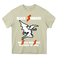 Mossy black rock and roll Heavy Core Tee - artisFamous