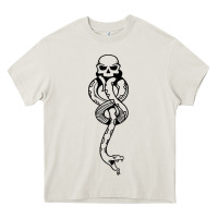 Cream dark mark Heavy Core Tee - artisFamous