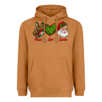 Meerkat peace love santa Heavyweight Hoodie - RanaPortraitStore