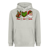 Moon Dust peace love santa Heavyweight Hoodie - RanaPortraitStore