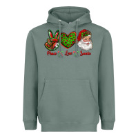 Sage peace love santa Heavyweight Hoodie - RanaPortraitStore