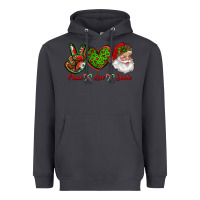 Smoke peace love santa Heavyweight Hoodie - RanaPortraitStore