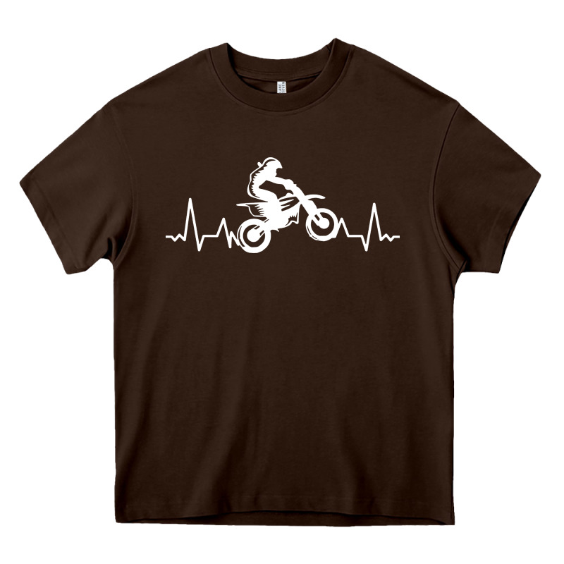 Dirt Bike Heavy Core Tee by artisFamous | Teevron