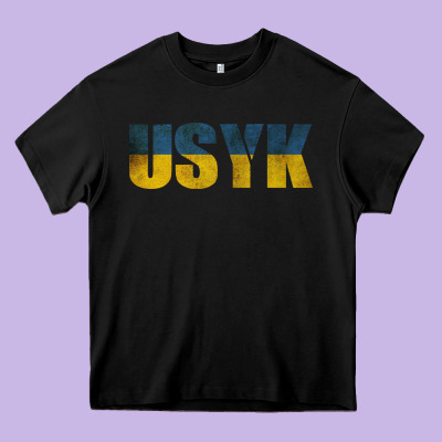 Usyk Heavy Core Tee Designed By Artisfamous