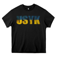 Black USYK Heavy Core Tee - artisFamous