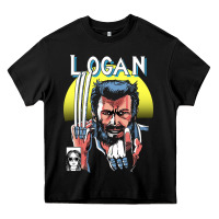 Black old man logan cover Heavy Core Tee - artisFamous