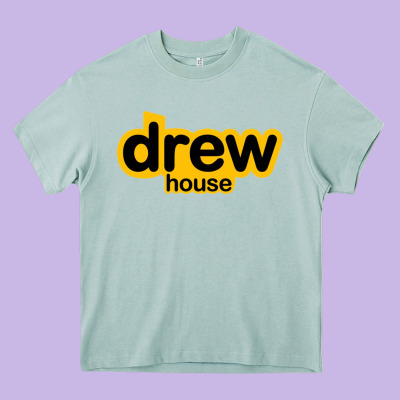 Drew Smile House Heavy Core Tee Designed By Artisfamous