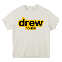 Cream drew smile house Heavy Core Tee - artisFamous