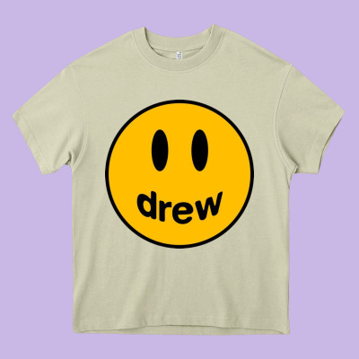 Drew Smile House Heavy Core Tee Designed By Artisfamous