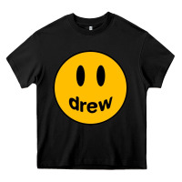 Black Drew Smile House Heavy Core Tee - artisFamous