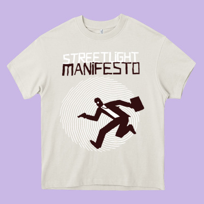 Streetlight Manisfesto Vertigo Heavy Core Tee Designed By Artisfamous