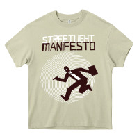 Mossy streetlight manisfesto vertigo Heavy Core Tee - artisFamous