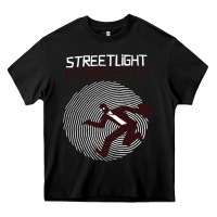 Black streetlight manisfesto vertigo Heavy Core Tee - artisFamous