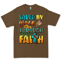 Cacao saved by grace through faith Premium Tee - BundleAndBundleShop