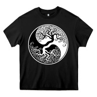Tree Of Life Yin Yang Heavy Core Tee | Teevron