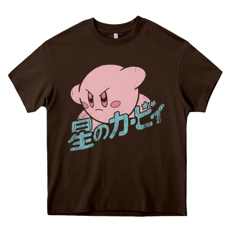 Funny Kirby Kanji Heavy Core Tee by artisFamous | Teevron