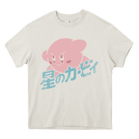 Cream funny kirby kanji Heavy Core Tee - artisFamous