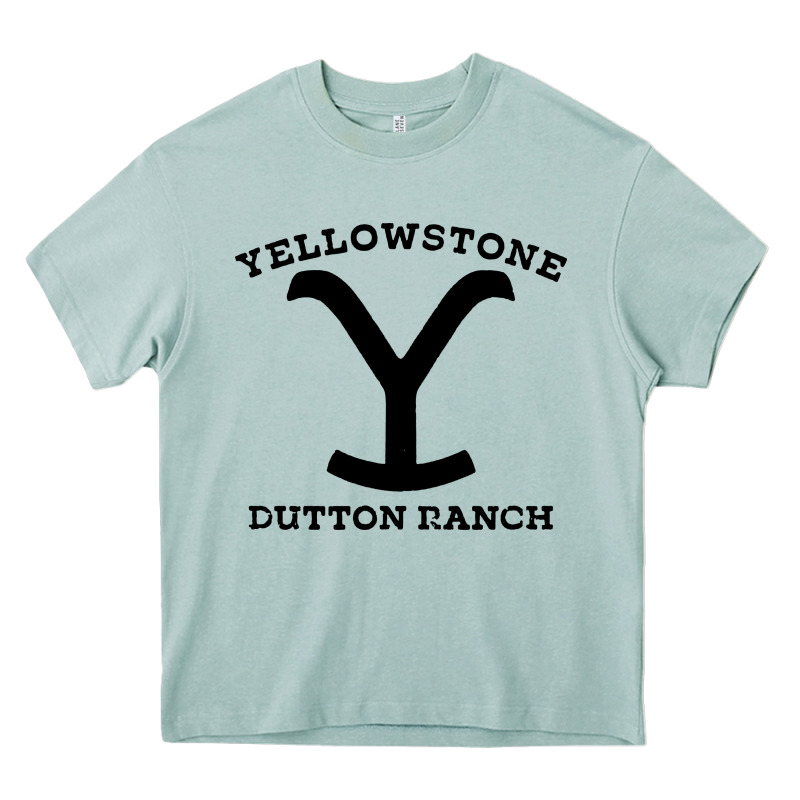 Black Stone Dutton Ranch Heavy Core Tee by artisFamous | Teevron