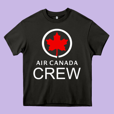 Aviation Air Canada Crew Heavy Core Tee Designed By Artisfamous