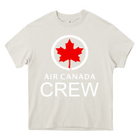Cream aviation air canada crew Heavy Core Tee - artisFamous
