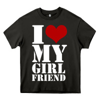 Asphalt i heart my girlfriend shirt Heavy Core Tee - artisFamous