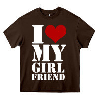 I Heart My Girlfriend Shirt Heavy Core Tee | Teevron