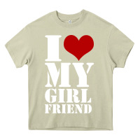 Mossy i heart my girlfriend shirt Heavy Core Tee - artisFamous