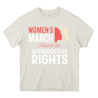 Cream women’s march for reproductive rights pro choice feminist, women’s Heavy Core Tee - artisFamous