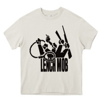 Cream lench mob ice cube nwa west coast crewneck Heavy Core Tee - artisFamous