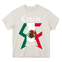 Cream canelo alvarez Heavy Core Tee - artisFamous