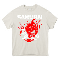 Cream cyberpunk 2077 Heavy Core Tee - artisFamous